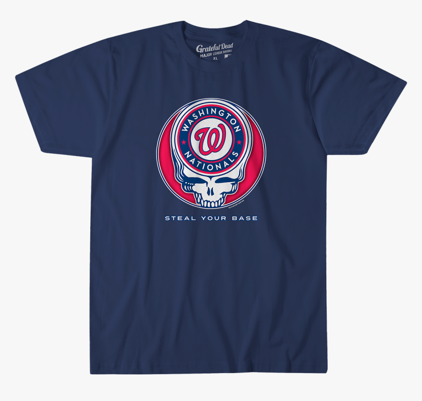 Washington Nationals Steal Your Base Navy Athletic - Active Shirt, HD Png Download