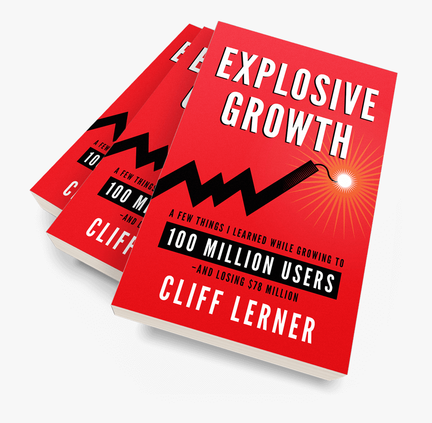 Explosive Growth Cliff Lerner, HD Png Download