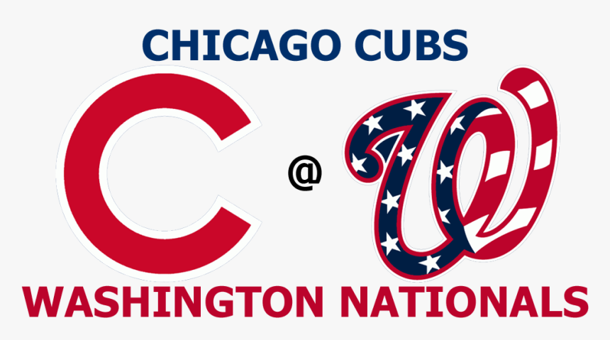 203kib, 1000x500, Cubs @ Nationals - Washington Nationals Logo, HD Png Download