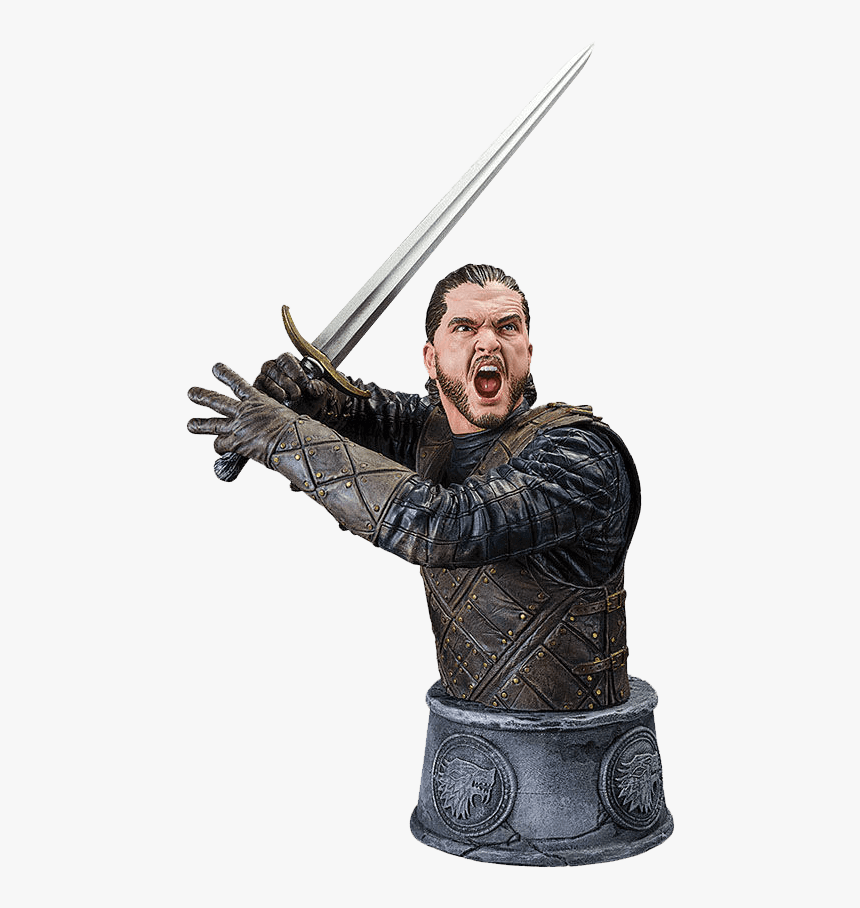 Battle Of The Bastards Jon Snow Bust - Game Of Thrones Jon Snow Battle, HD Png Download