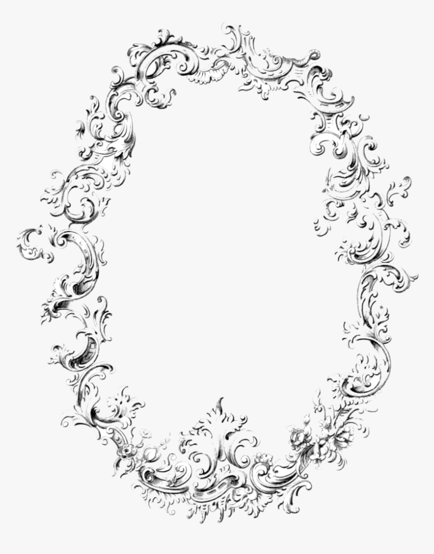 Vintage Frame Transparent Png - Png Clipart Vintage Frame, Png Download