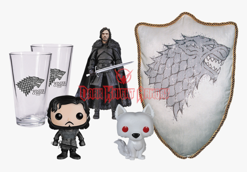 Jon Snow Collectors Set - House Stark, HD Png Download