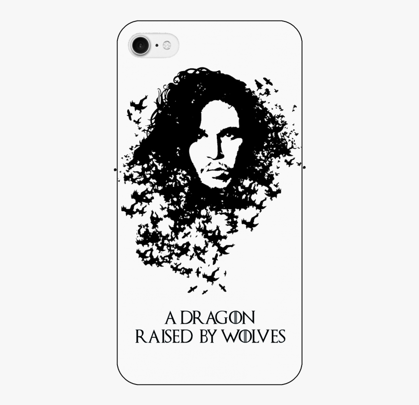 Jon Snow The Crow, HD Png Download
