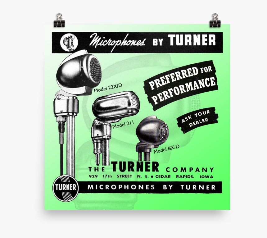 Turner Vintage Ad Print - Flyer, HD Png Download