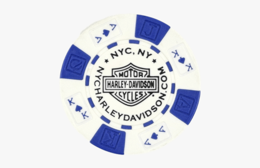 Nyc Harley Davidson Poker Chip, HD Png Download