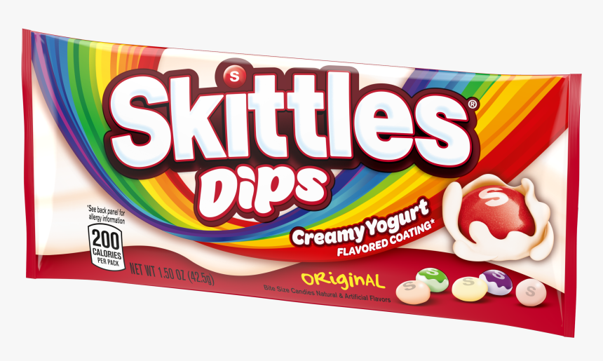 Skittles Yogurt Dips, HD Png Download
