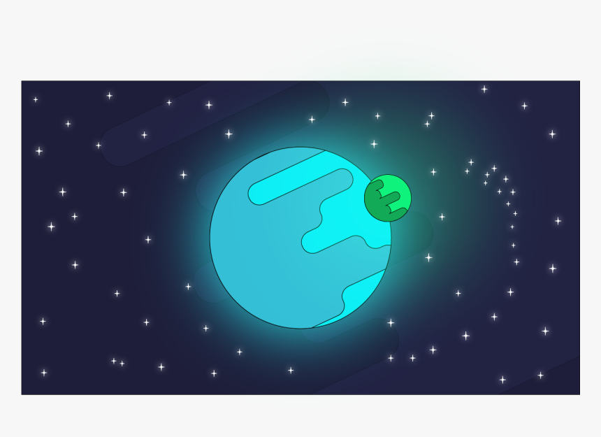 Transparent Cartoon Planet Png - Circle, Png Download