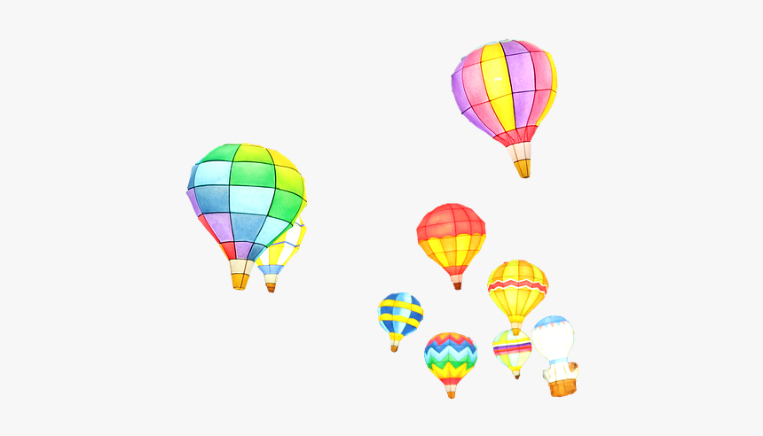 Night Sky,free Pictures, Free Photos, - Sky With Hot Air Balloons Clipart, HD Png Download