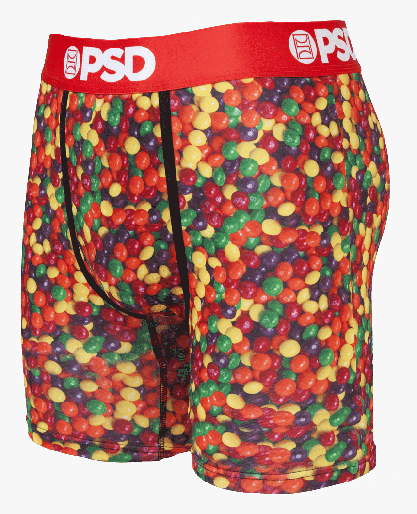 Psd Men’s Underwear Kyrie Irving “skittles” Boxer Briefs/trunks - Board Short, HD Png Download