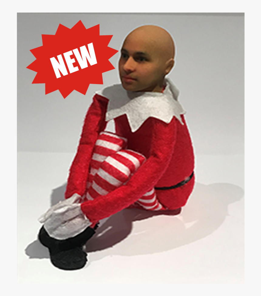 Bald Elf On The Shelf, HD Png Download