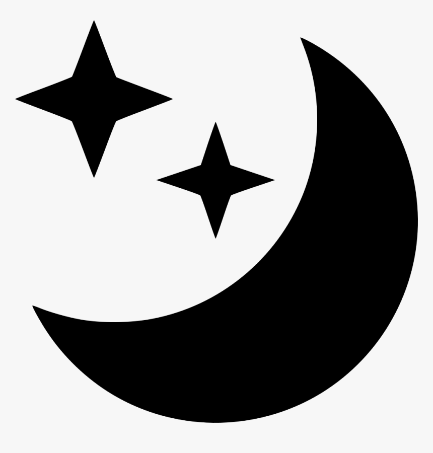 Night Clear Sky - Clear Skies Night Clipart, HD Png Download