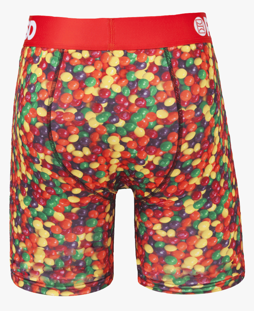 Psd Men’s Underwear Kyrie Irving “skittles” Boxer Briefs/trunks - Board Short, HD Png Download