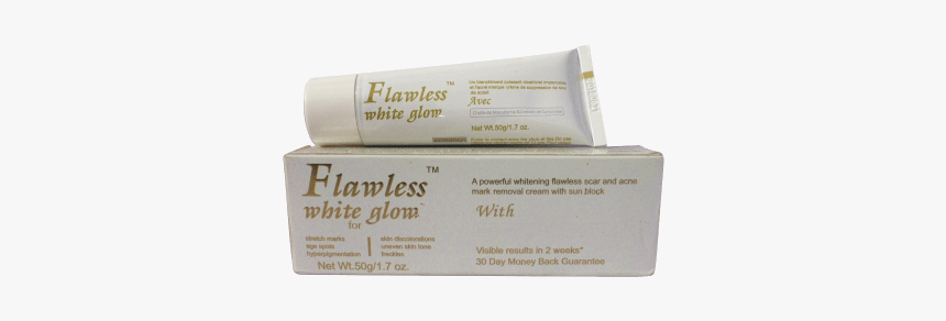 Flawless White Glow Cream - Paper, HD Png Download