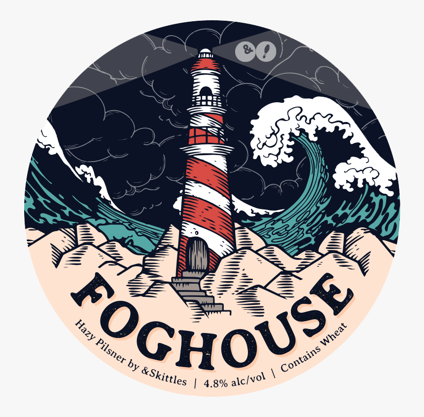 Foghouse Label - Lighthouse, HD Png Download