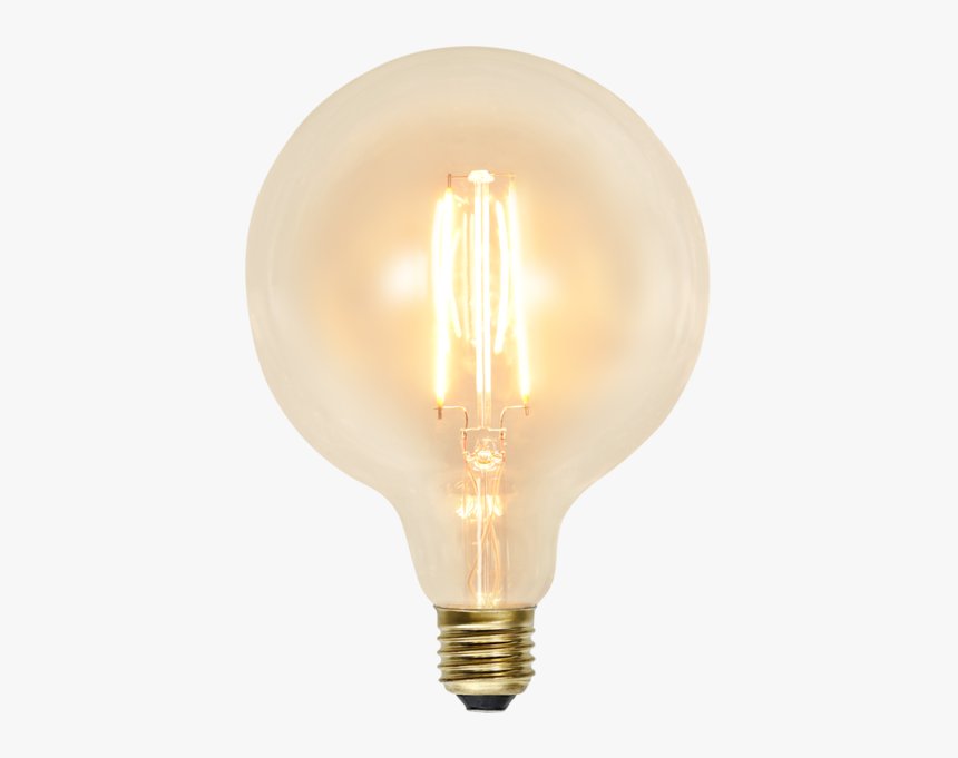 Led Lamp E27 G125 Soft Glow - Elektripirn, HD Png Download