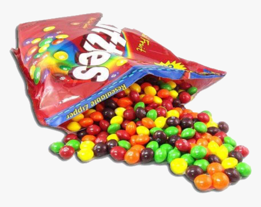 Skittles Bite Size Candies Original Open Bag Of Skittles Hd Png Download Transparent Png Image Pngitem