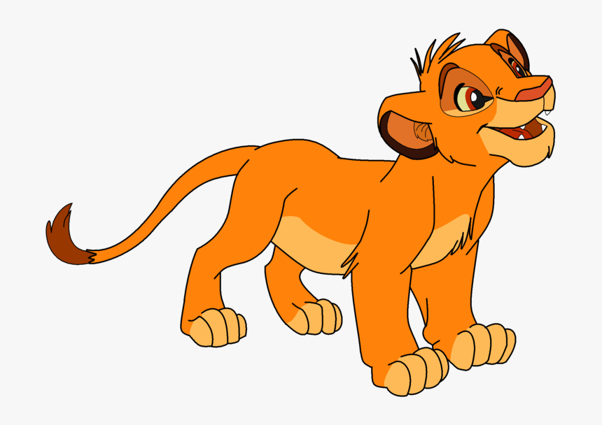 Transparent Simba Png - Lion King Simba Base, Png Download