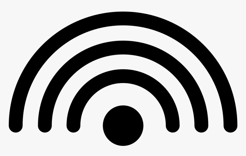 Wifi Transparent Wave - Wifi Wave Icon Png, Png Download