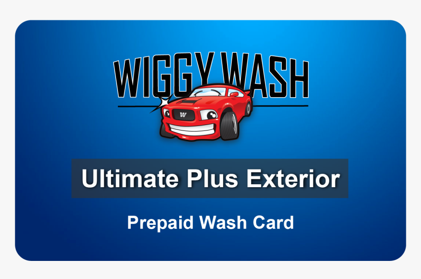 Car Wash Gift Card, Ultimate Plus Wash - Wiggy Wash, HD Png Download