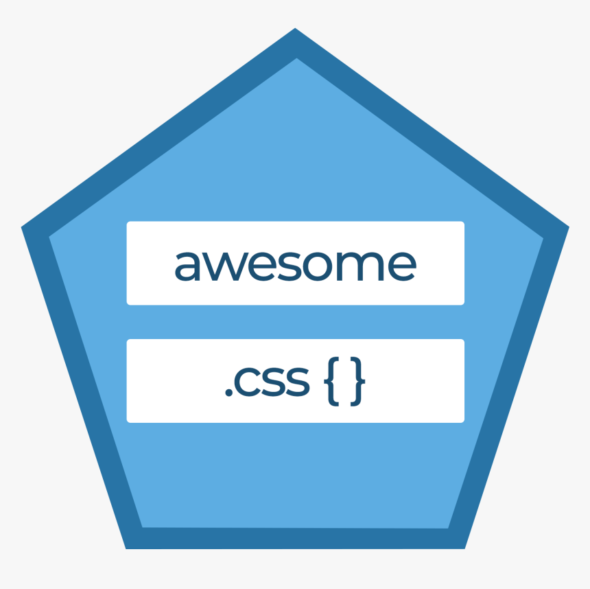 Awesome Css - Sign, HD Png Download