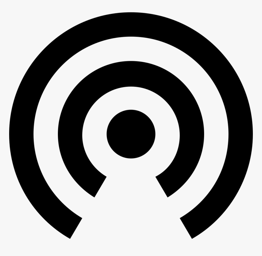 Wifi Signal Waves - Tethering Icon, HD Png Download