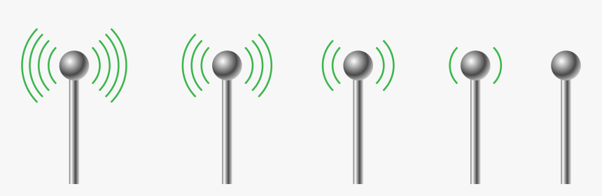 Wi-fi Signal Icons Clip Arts - Graphic Design, HD Png Download
