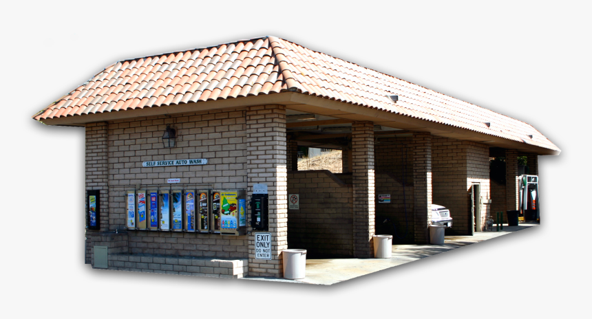 Conejo Buildingbackground - Car Wash Building Png, Transparent Png