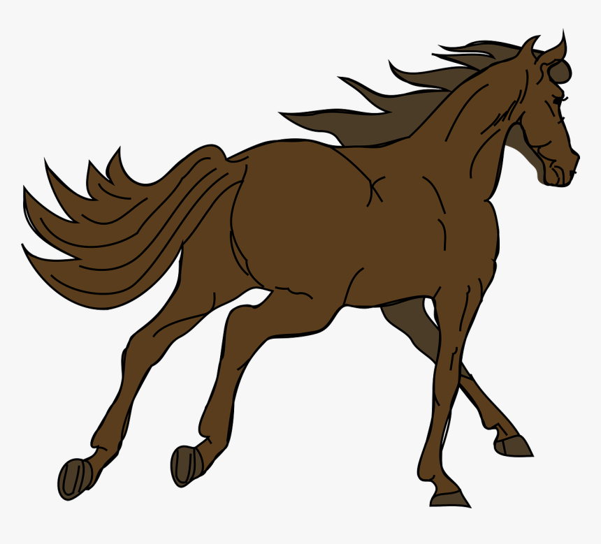 Transparent Horses Png - Running Horse Gif Png, Png Download