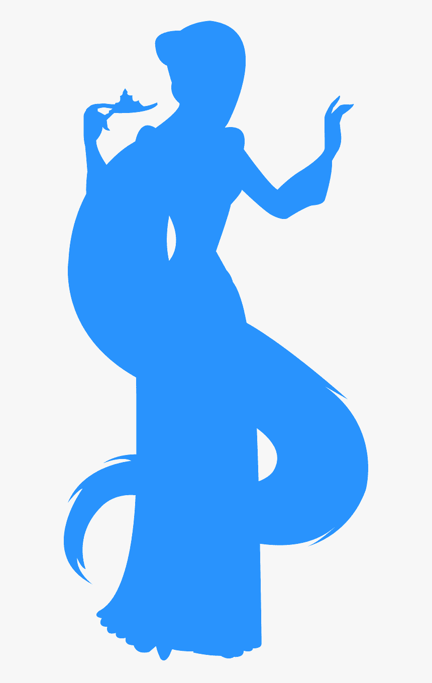 Free Vector Silhouettes - Rapunzel Silhouette Png, Transparent Png