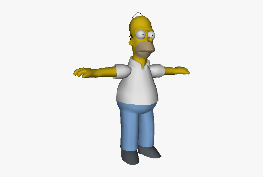 Download Zip Archive - Homero Simpson 3d Png, Transparent Png