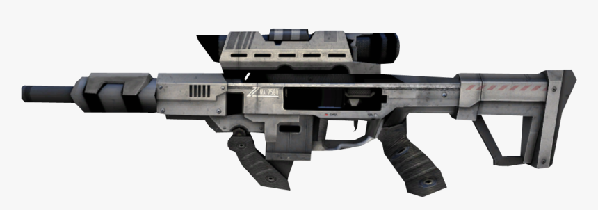 Assault Rifle Png - Silenced Sniper Rifle Halo, Transparent Png