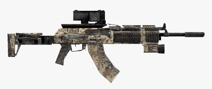 Ak Mod Desert Weapon - Assault Rifle, HD Png Download