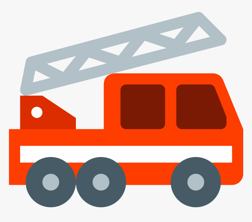 Fire Truck Icon - Firefighter, HD Png Download