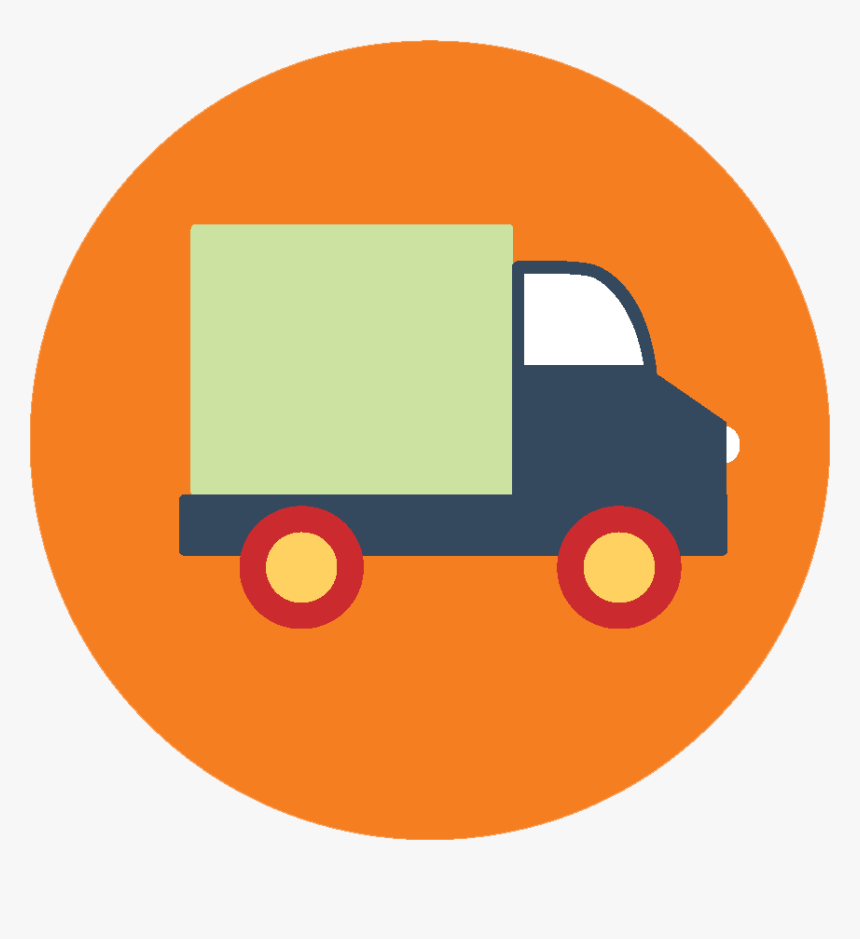 Round Truck Png, Transparent Png
