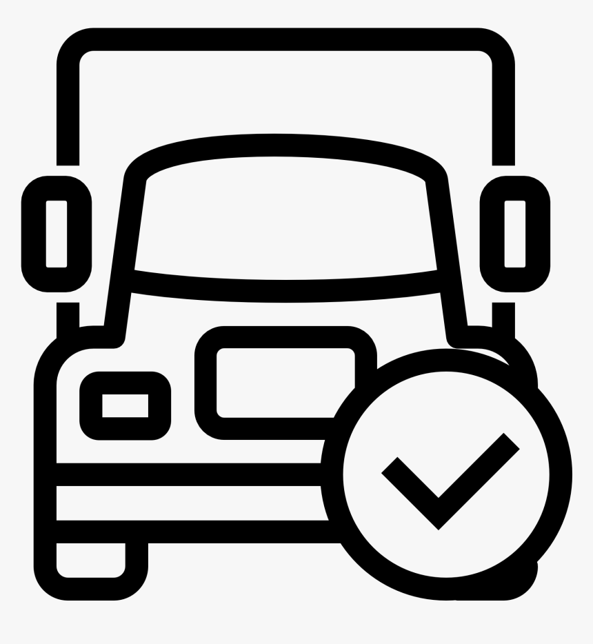 Free Truck Icon Png - Weigh In Vehicle Icon, Transparent Png