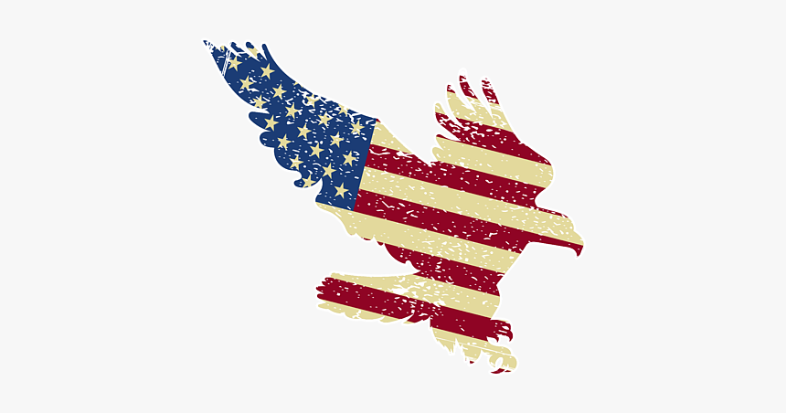 Eagles Flag Usa Png, Transparent Png