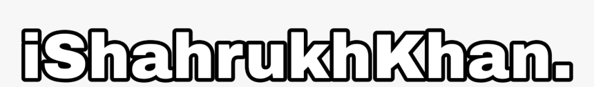 I Shahrukh Khan - Calligraphy, HD Png Download