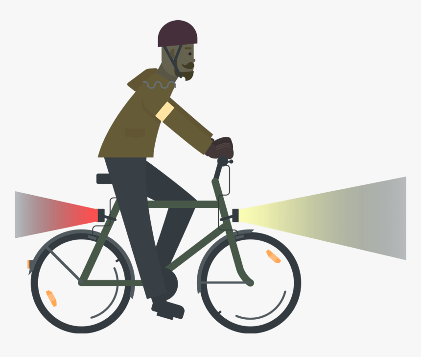 Dibujo Png Ciclista, Transparent Png