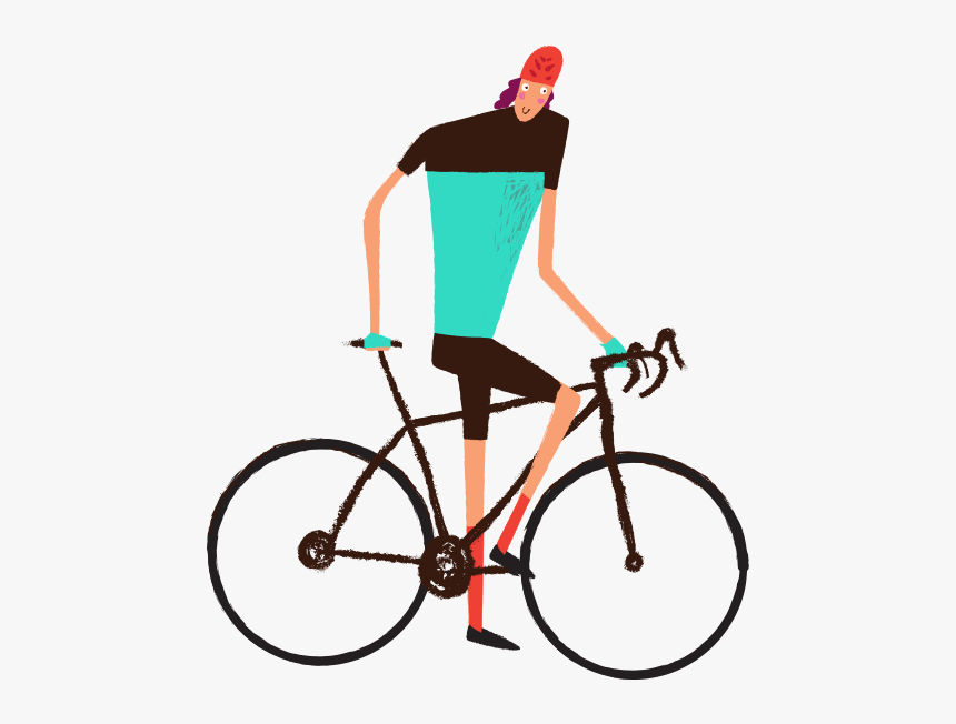 Hybrid Bicycle, HD Png Download