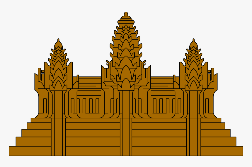 Transparent Greek Temple Clipart - Angkor Wat Clip Art, HD Png Download