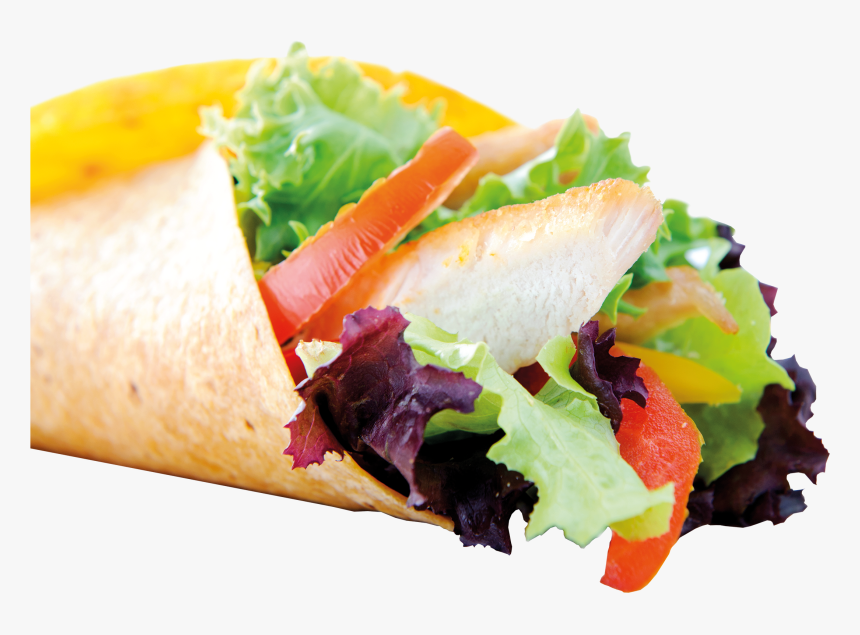 M�,junk Food,vegan Nutrition,leaf Vegetable,american - Wrap, HD Png Download