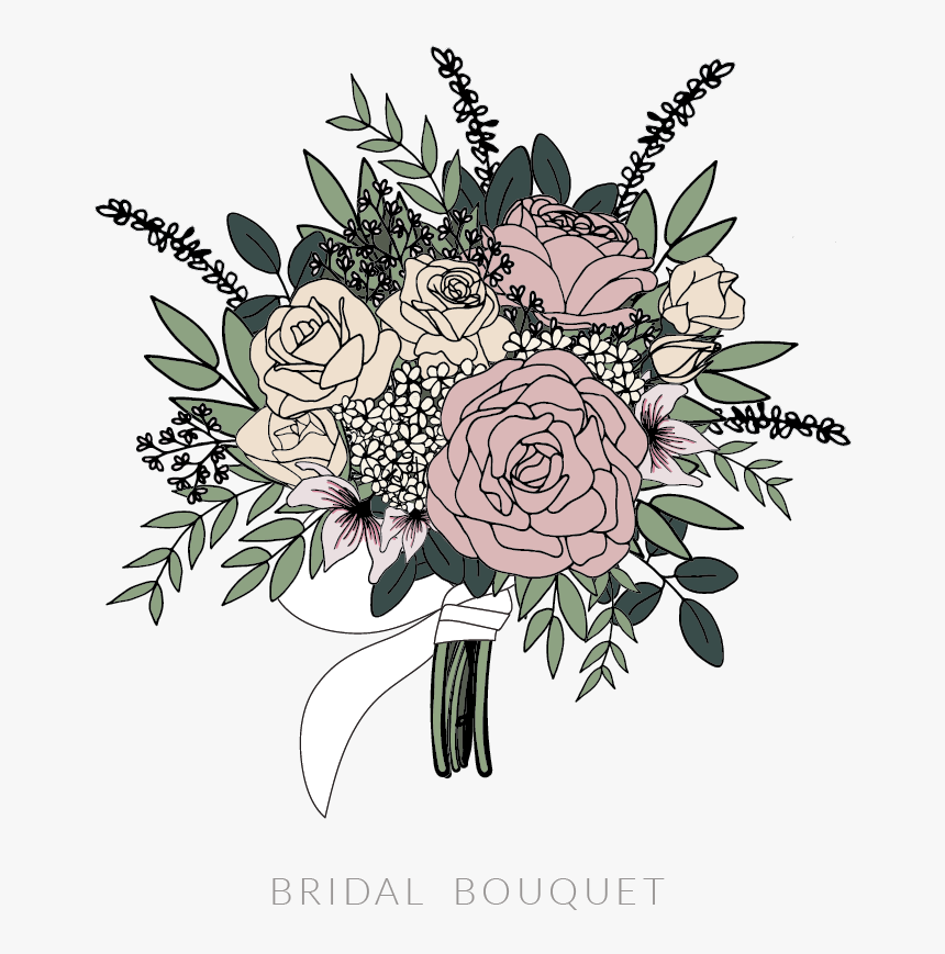 Transparent Flower Stand Png - Bouquet, Png Download