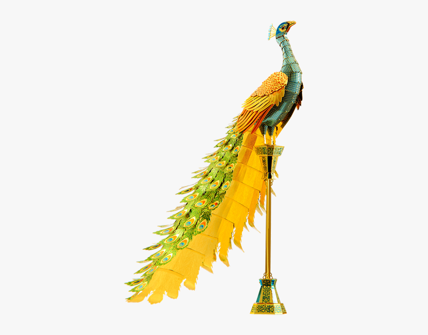 Metal Earth Iconx Peacock, HD Png Download