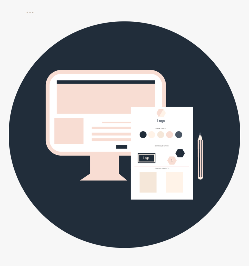 Brand Web Design Icon - Circle, HD Png Download