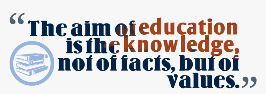 Knowledge Quotes Png Free Download - Quotation About Education Png, Transparent Png