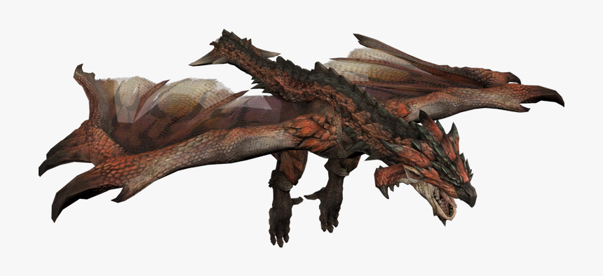 Download Zip Archive - Monster Hunter Rathalos Model, HD Png Download
