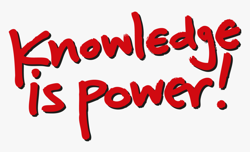 Knowledge Clipart Library , Png Download - Knowledge Is Power Transparent, Png Download