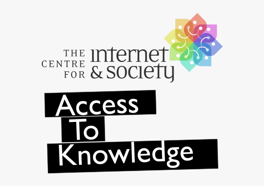 Access To Knowledge, The Centre For Internet Society - Centre For Internet And Society, HD Png Download