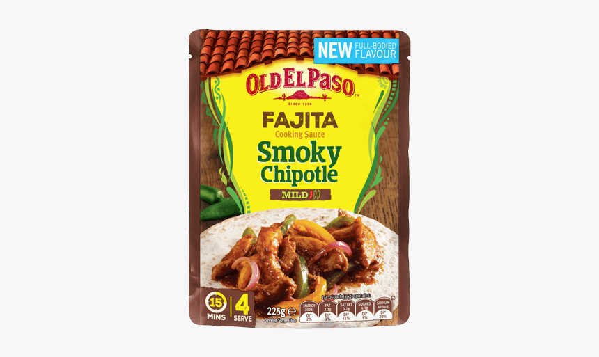 Smoky Chipotle Fajita Cooking Sauce - Old El Paso Fajita Cooking Sauce, HD Png Download