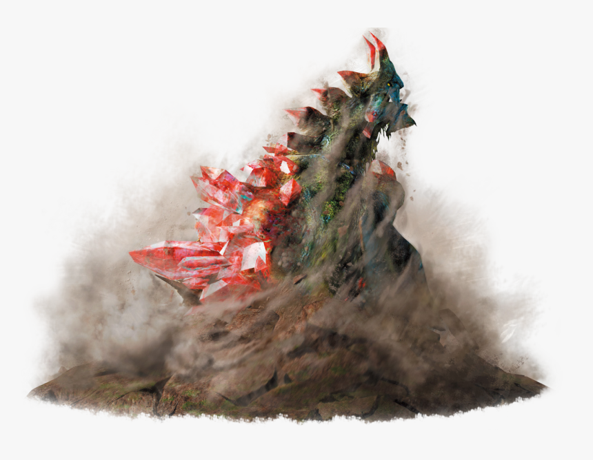 Monster Hunter 4 Ultimate Logo Png - Giant Skeleton In Primal Forest, Transparent Png